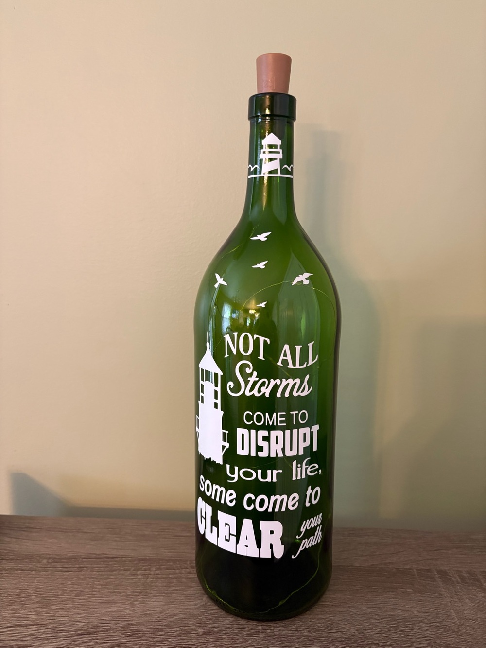 Decorated Bottles, Wine Bottles, Home Decor, Gifts